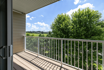 Private patios/balconies in select homes